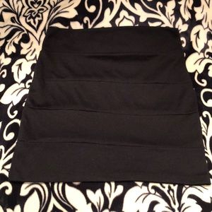 Black Mini Skirt